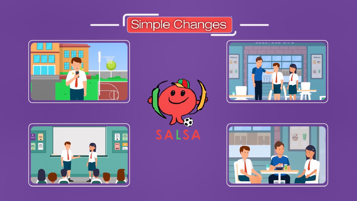 SALSA Simple Changes Video