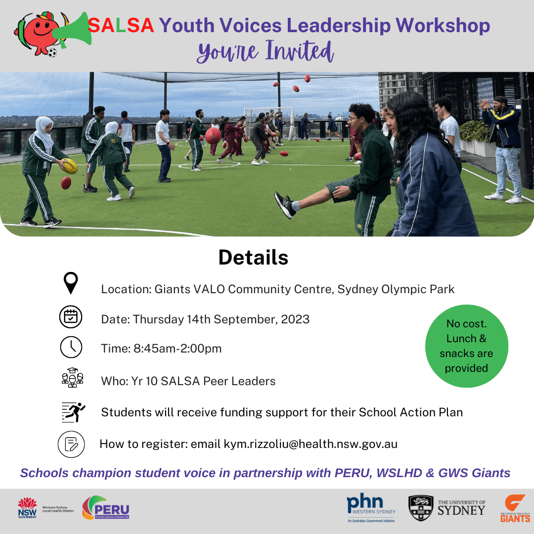 SALSA Youth Voices leadership day