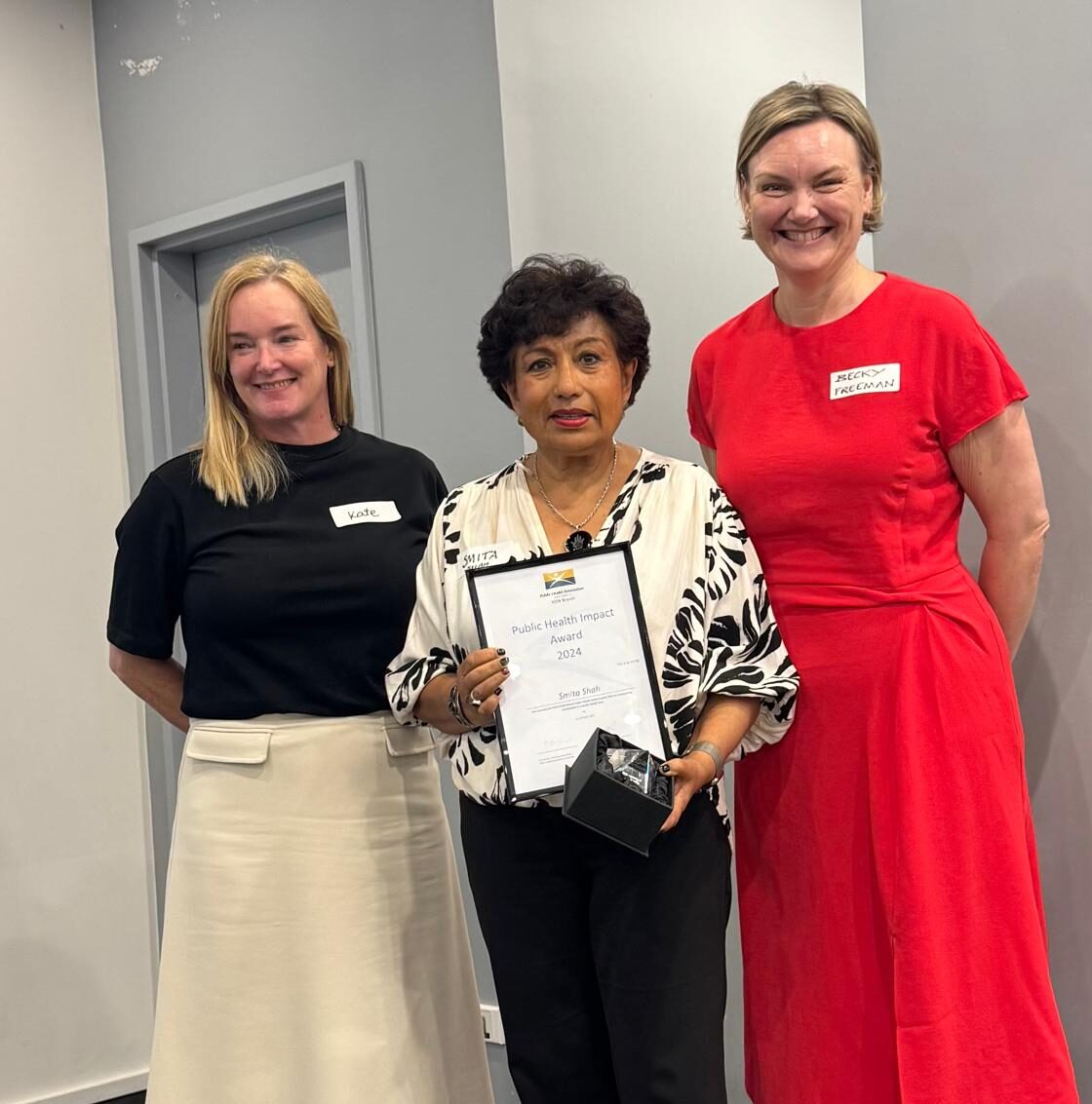 Professor Smita Shah receives PHAA’s Impact Award 2024