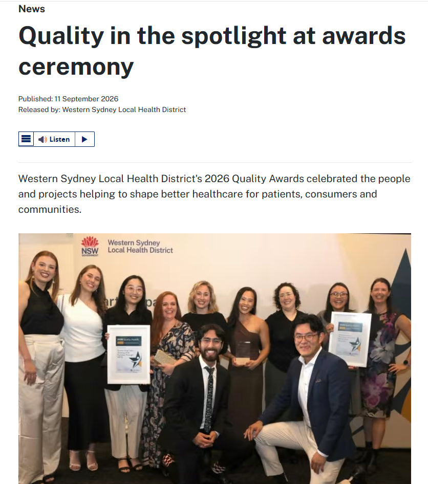 Quality in the spotlight at awards ceremony